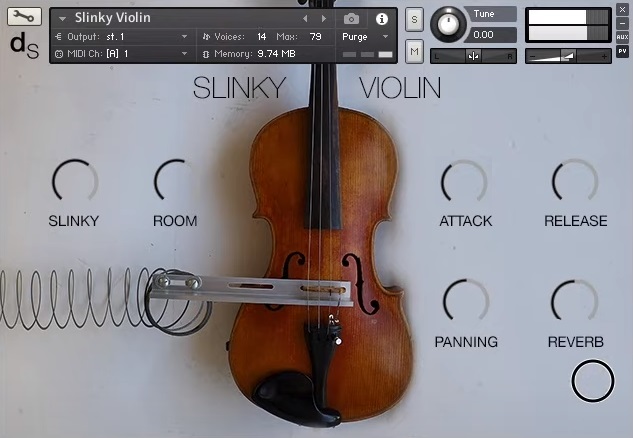 Slinky Violin  - Top 12 Violin Plugins & Kontakt Libraries With Authentic Sound | integraudio.com
