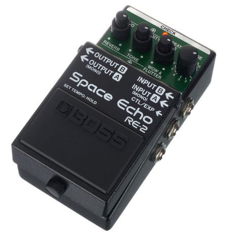 Boss RE-2 Space Echo Delay and Reverb Effects Pedal