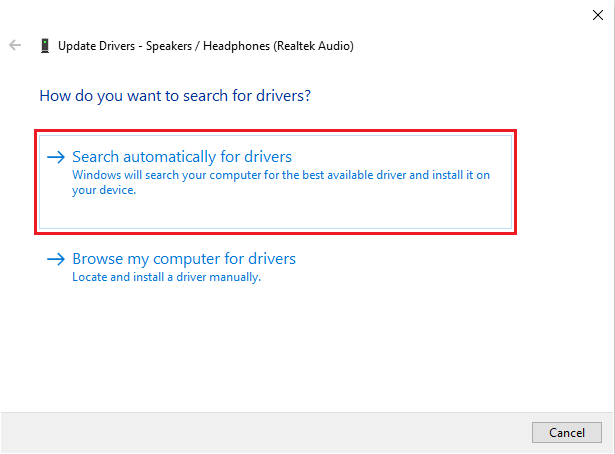 Search automatically for drivers | integraudio.com