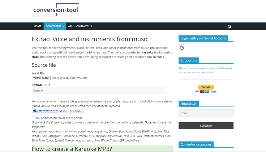 Conversion Tool - Top 12 Websites To Isolate Your Vocals & Instrumentals | integraudio.com