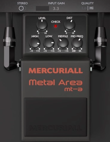 Mercuriall Audio MT-A Metal Area - The 11 Best Plugins For Making Metal (Guitars, Drums..) | Integraudio
