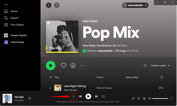 How to Turn Off Shuffle on Spotify? | integraudio.com