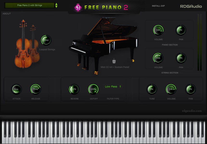 RDG AUDIO Free Piano 2 - 20 Best Plugins For Cubase (And 14 Free Plugins) | integraudio.com