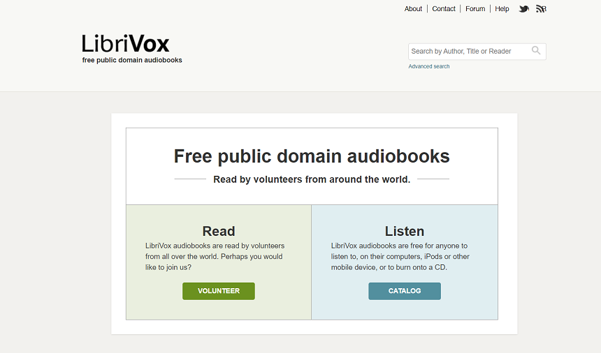 LibriVox - The 12 Best Sites To Download Free Audiobooks | integraudio.com