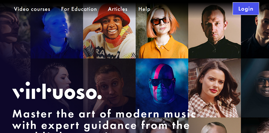 Virtuoso - 14 Best Websites For Music Production Courses & Tutorials | integraudio.com