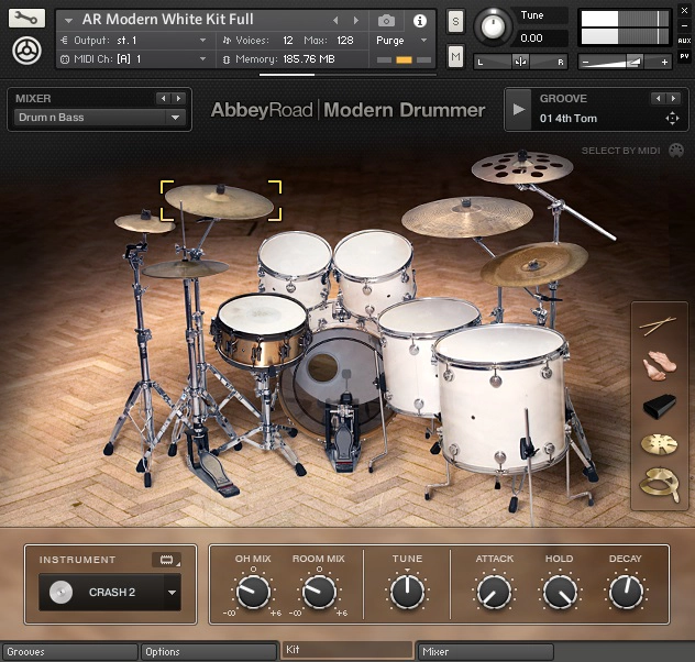 Native Instruments Abbey Road Drummer Collection - Top 7 Drum Libraries For KONTAKT (And 4 Freebies) | Integraudio