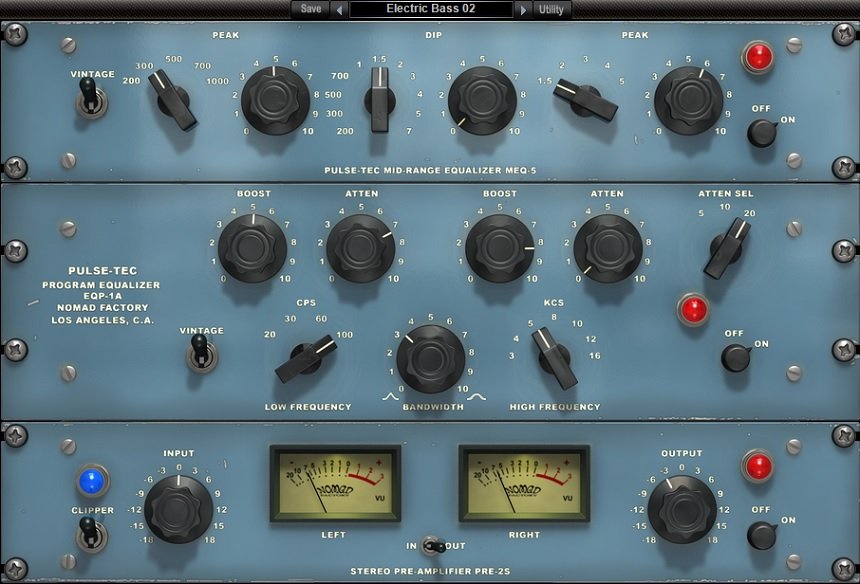 Nomad Factory Pulse-Tec EQs