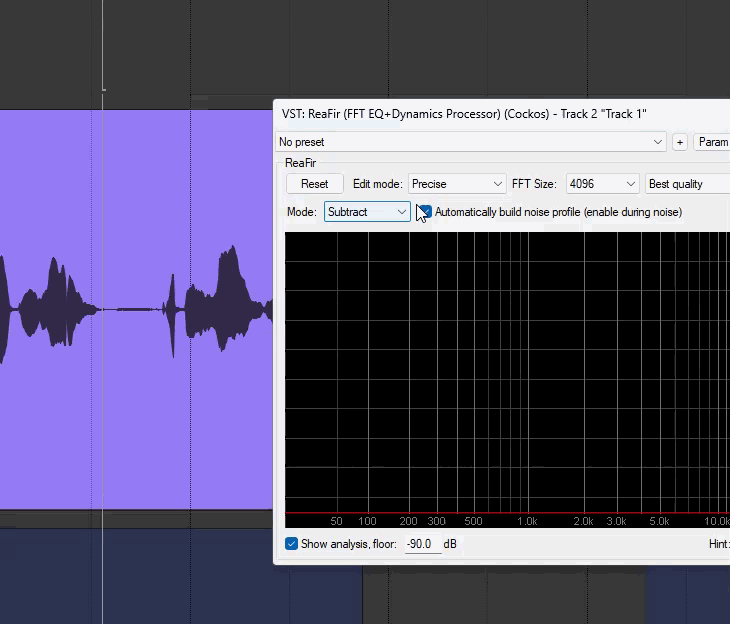 How To Remove Breathing In REAPER? (With Images & Gifs) | integraudio.com