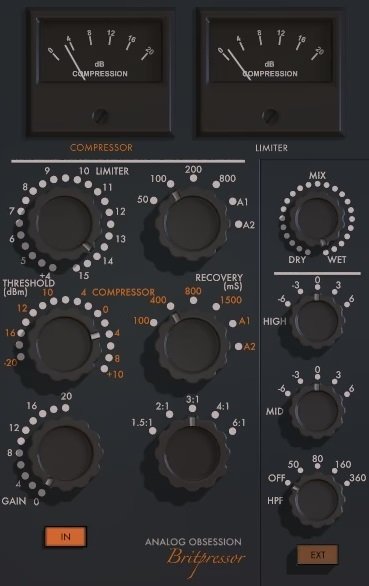 Analog Obsession Britpressor