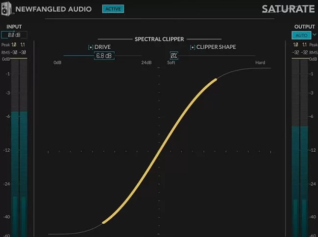 Best Plugins For Studio One - Newfangled AUdio Saturate (Clipper / Saturation)