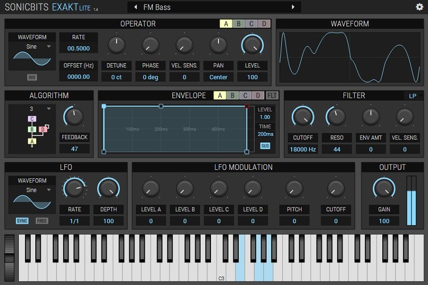 Best Plugins For Studio One - SONICBITS Exakt Lite