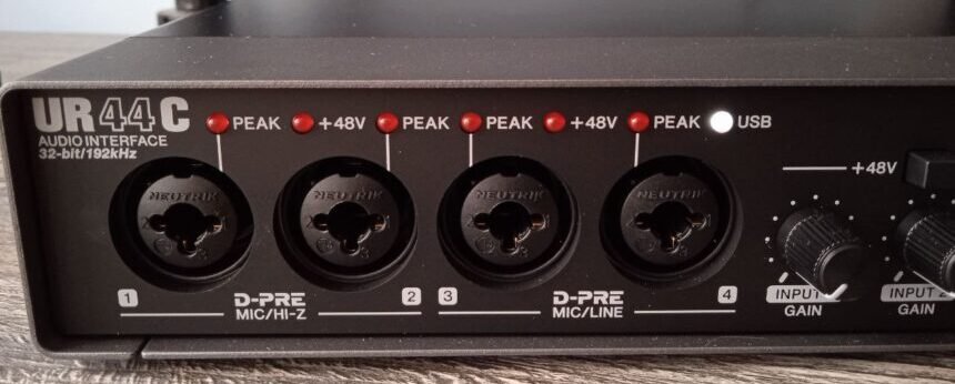 Steinberg UR44C Audio Interface