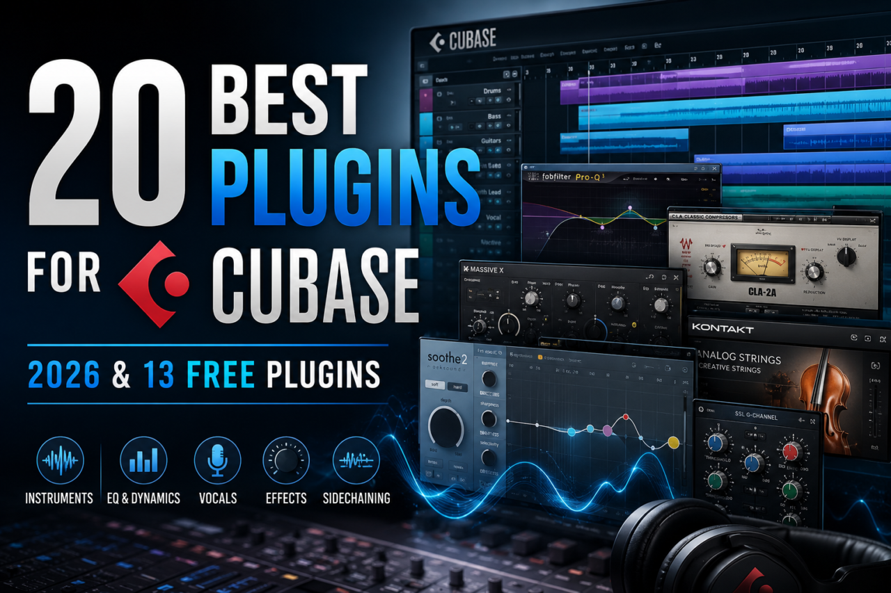 20 Best Plugins For Cubase (And 13 Free Plugins) | integraudio.com