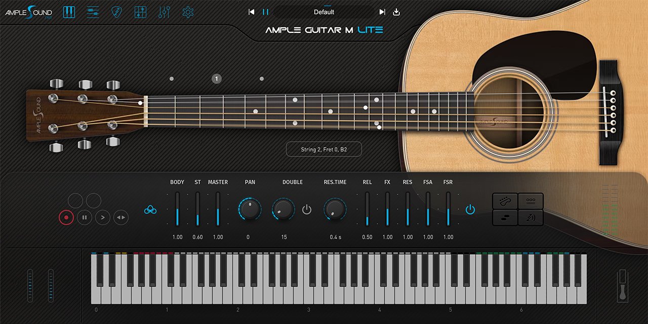 ample guitar M Lite 4 | Integraudio