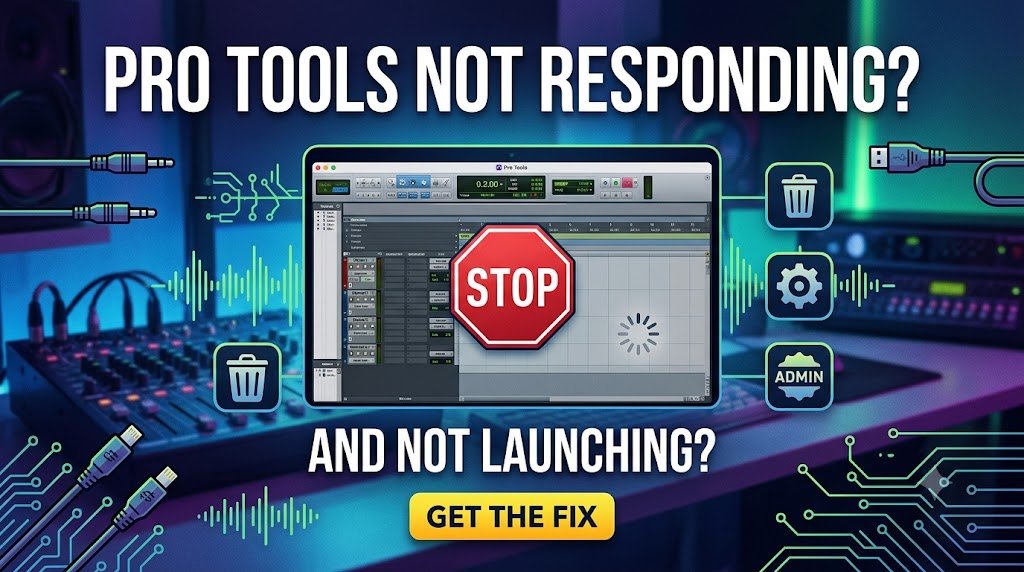 pro tools not responding