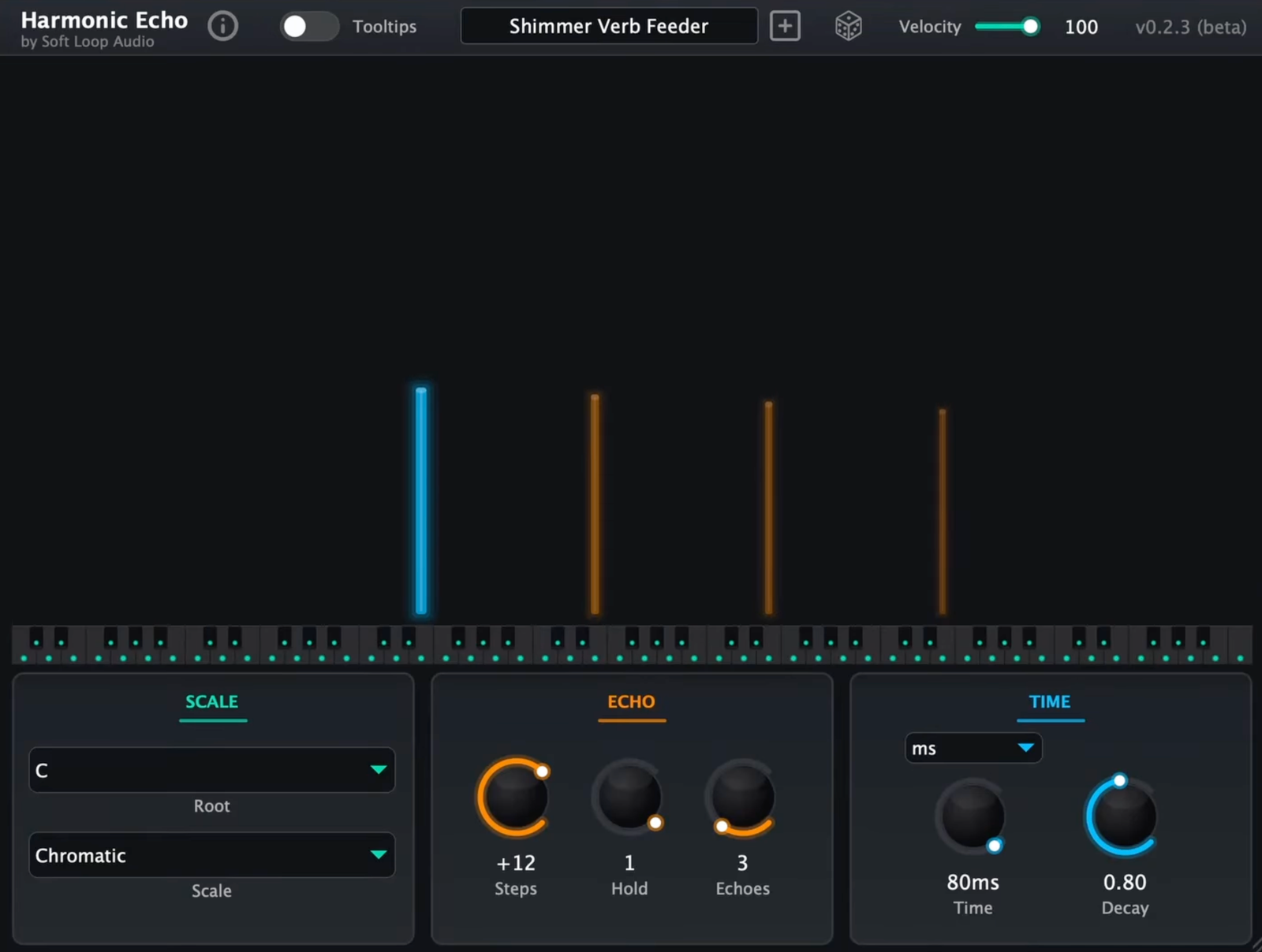 harmonic echo effects plugin