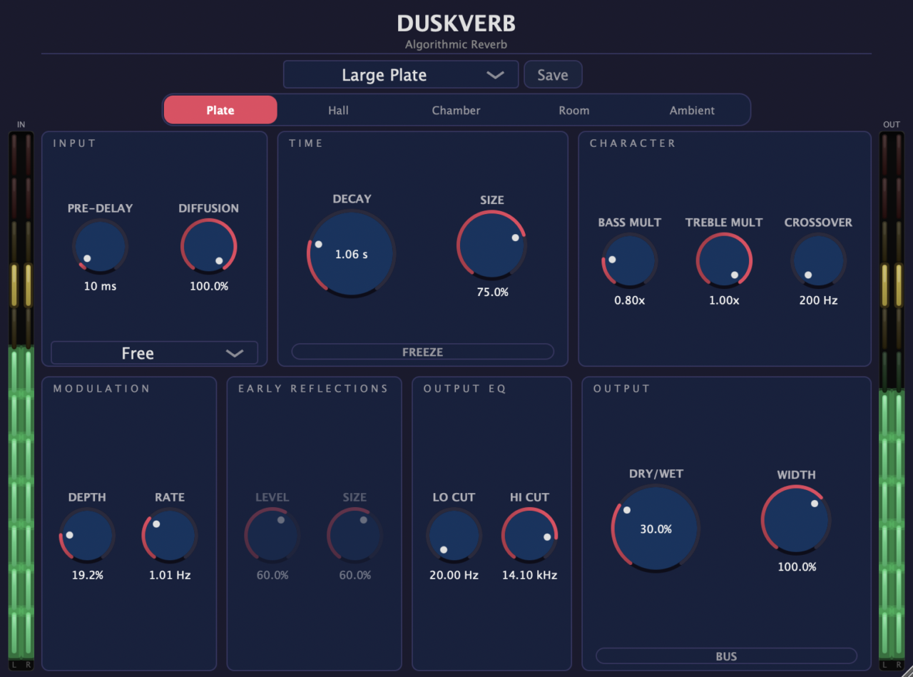 New Free Plugin Duskverb