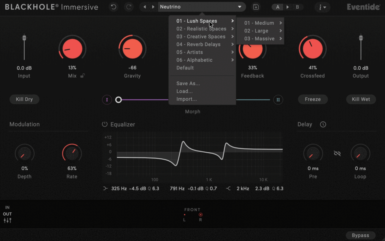 Eventide Blackhole Immersive