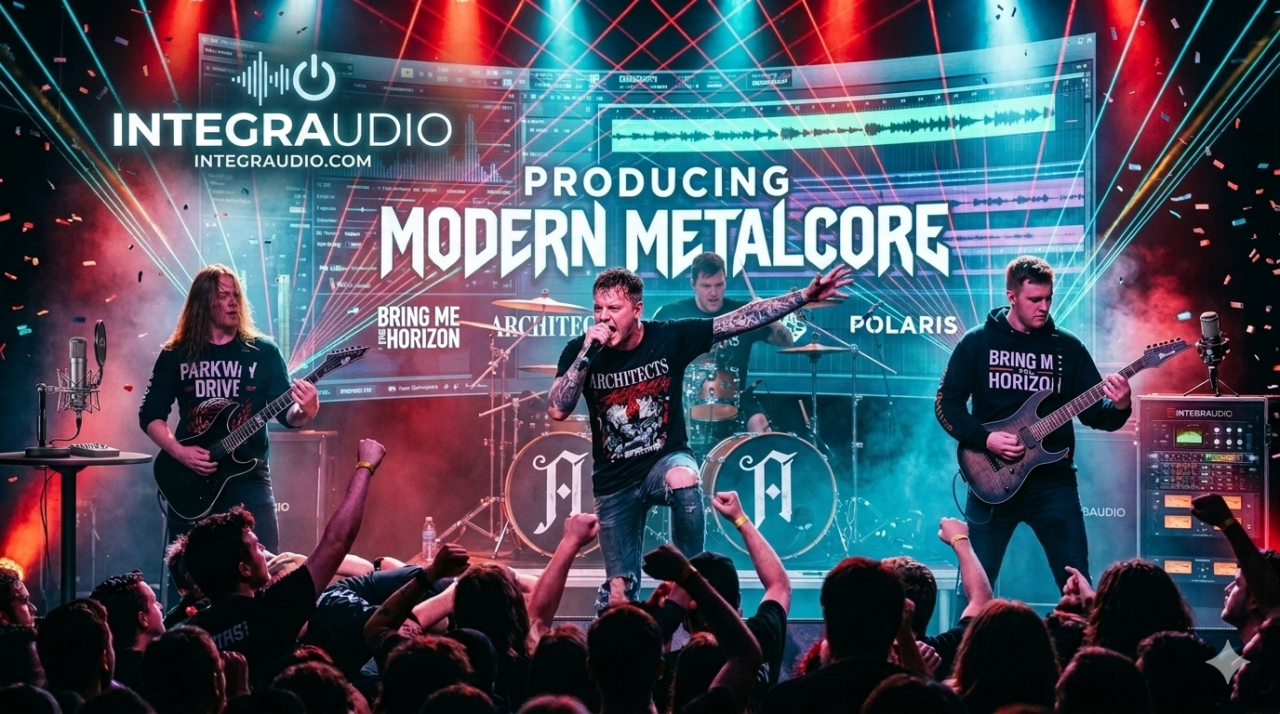 Producing Modern Metalcore, Audio VST Plugins, Kontakt Libraries, Production Tips, Sound Design, Audio Books, Mixing & Mastering Tricks