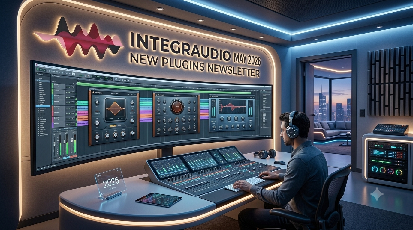 Integraudio Newsletter and Best New Plugins for May 2026