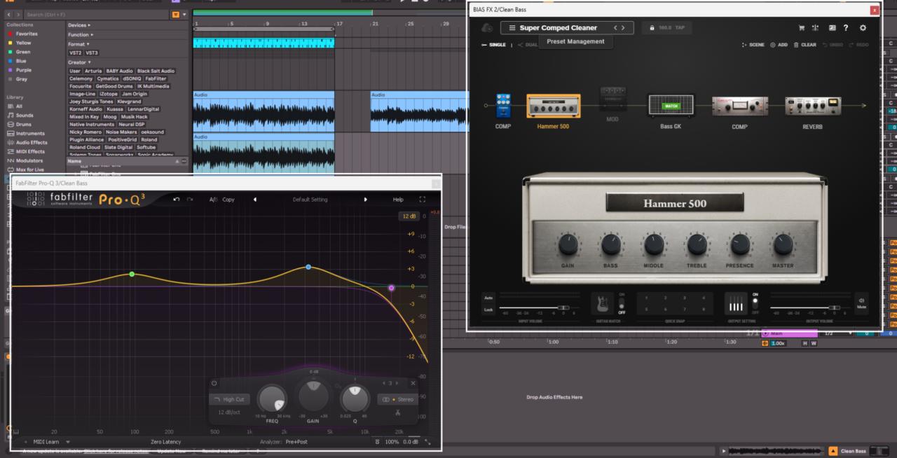 Clean Bass Processing