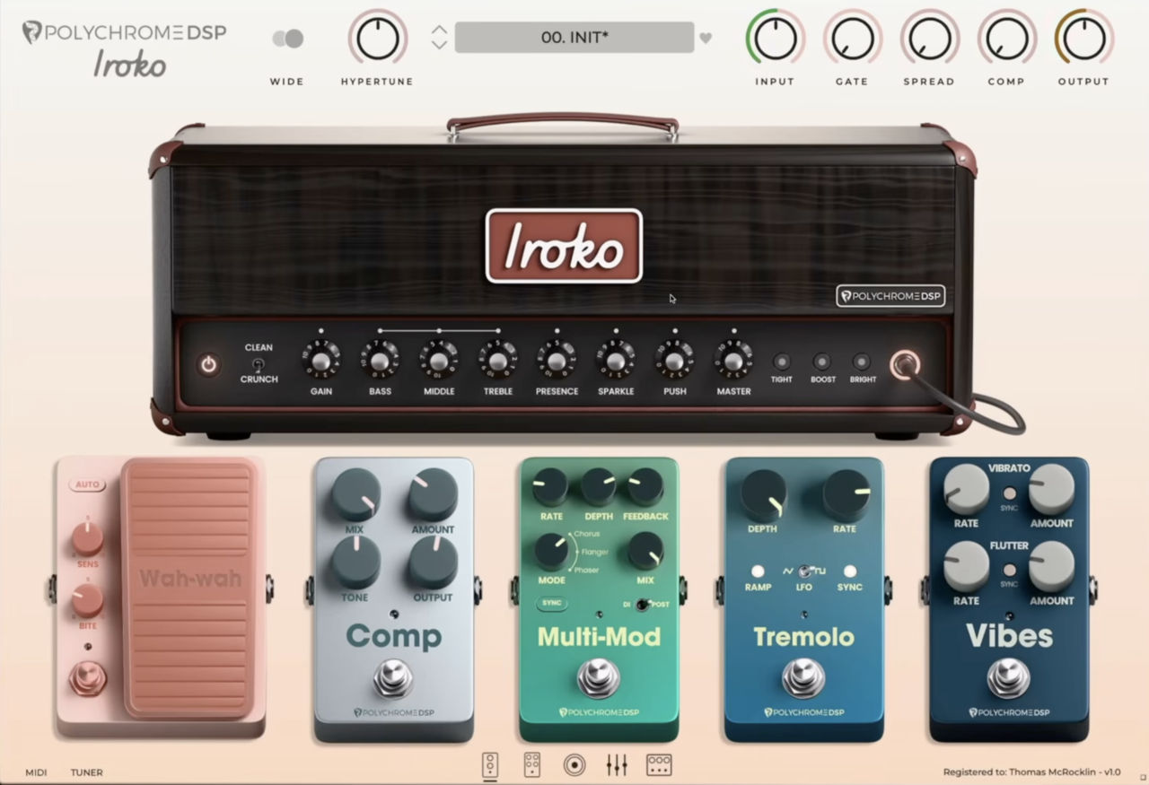 Polychrome DSP IROKO