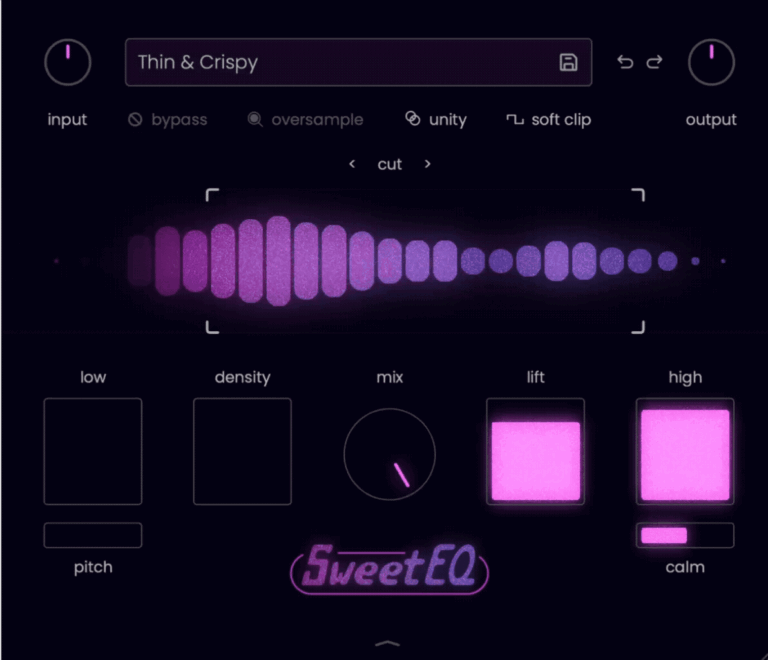 Sweet EQ, Integraudio