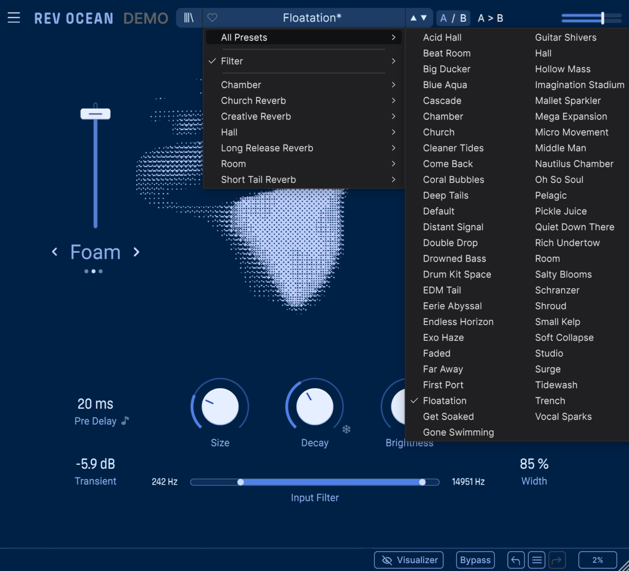 Arturia REV Ocean Presets 2