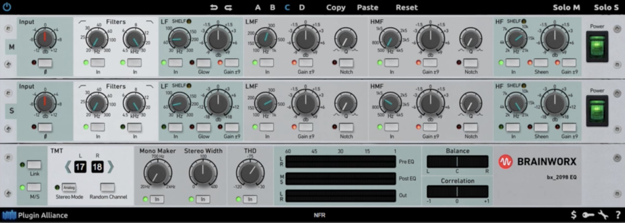 Brainworx bx_2098 EQ