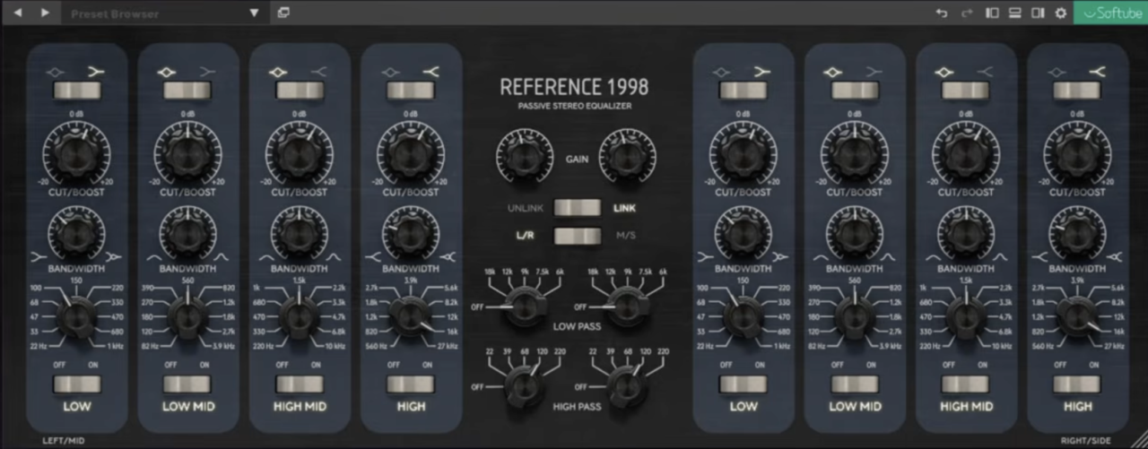 Softube Reference 1998 Equalizer
