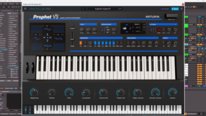 Arturia Analog Lab Prophet arpeggiated pad settings