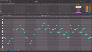 Serum main lead hook MIDI across both halves of the chorus