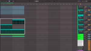Percussion loops added to the Alt Pop drum arrangement