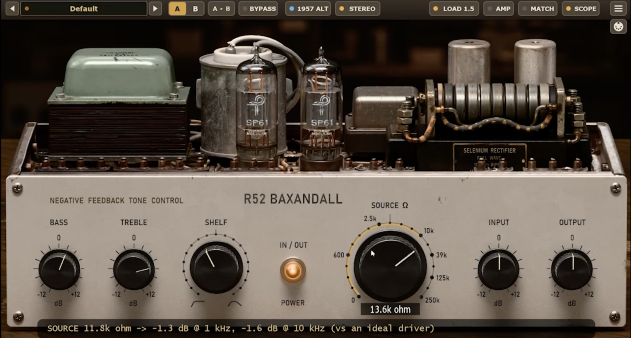 Pulsar Modular R52 Baxandall