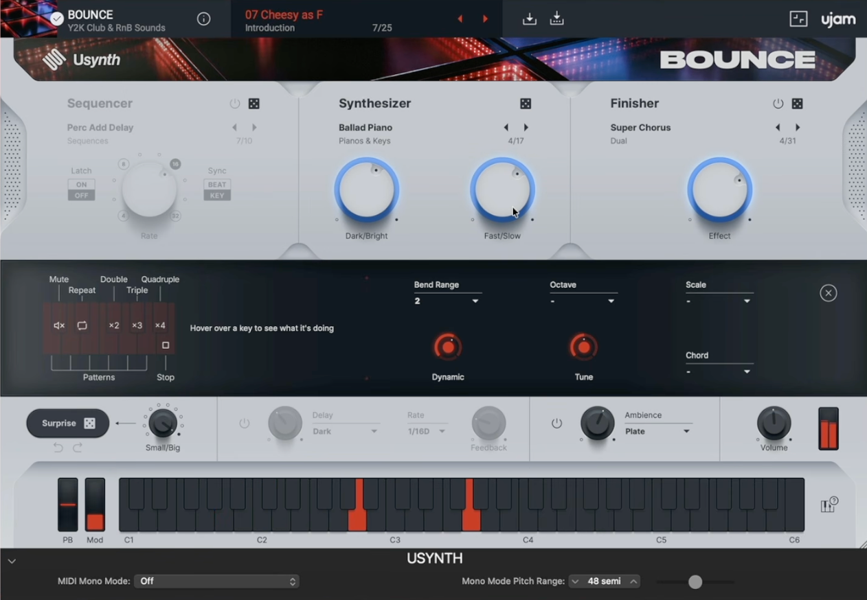 UJAM Beatmaker BOUNCE & Usynth BOUNCE
